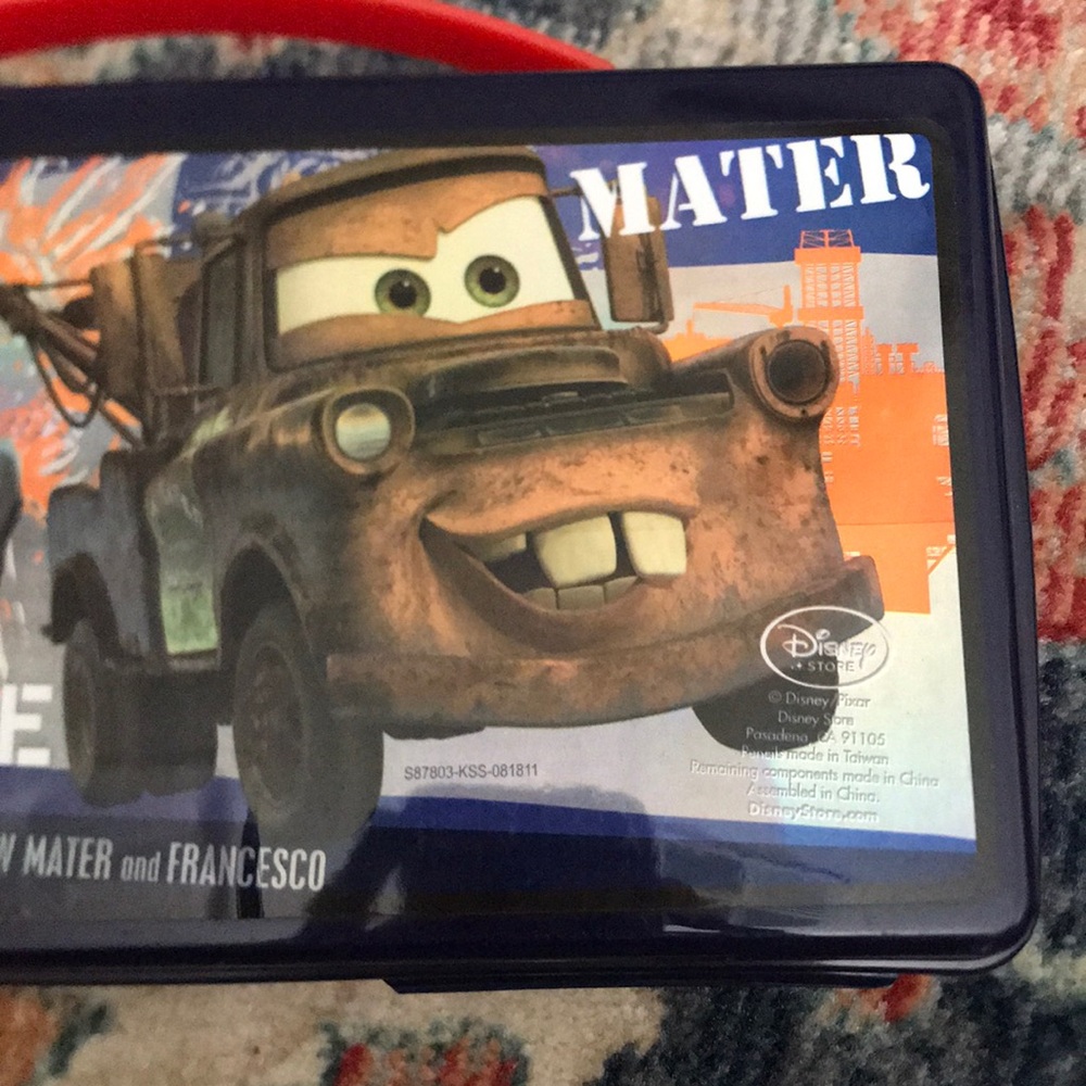 Disney Store Cars 2 Art Kit Case - Picture 6 of 10